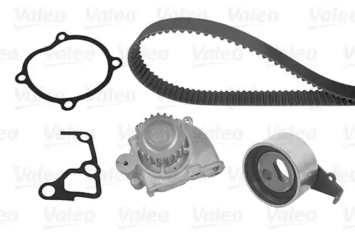 водна помпа+ к-кт ангренажен ремък VALEO 614687