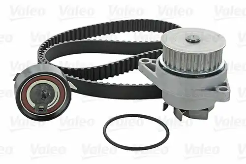 водна помпа+ к-кт ангренажен ремък VALEO 614691
