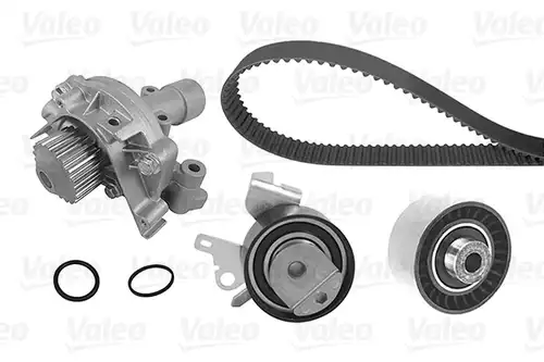 водна помпа+ к-кт ангренажен ремък VALEO 614695
