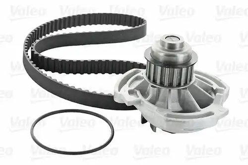 водна помпа+ к-кт ангренажен ремък VALEO 614698
