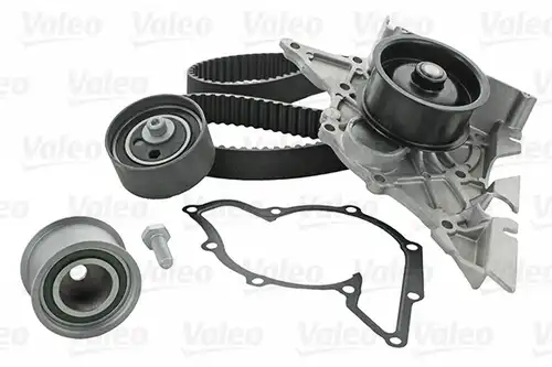 водна помпа+ к-кт ангренажен ремък VALEO 614700