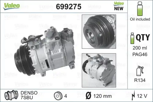 компресор за климатик VALEO 699275