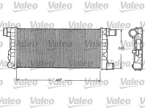 воден радиатор VALEO 730520