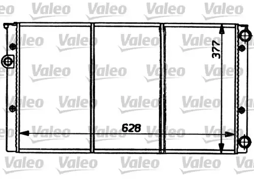 воден радиатор VALEO 731032
