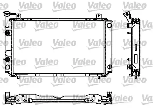 воден радиатор VALEO 731661