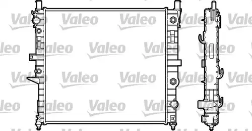 воден радиатор VALEO 732706