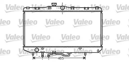 воден радиатор VALEO 734839