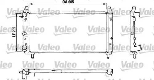 воден радиатор VALEO 810924