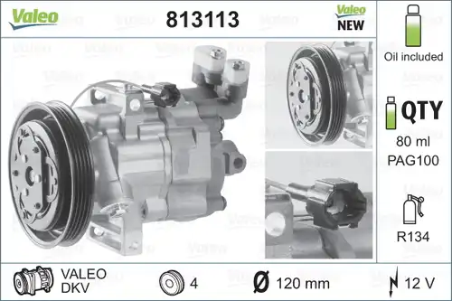 компресор за климатик VALEO 813113