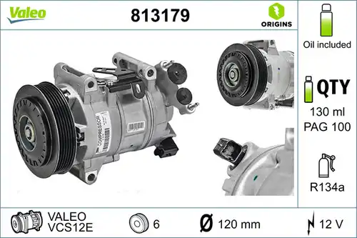 компресор за климатик VALEO 813179