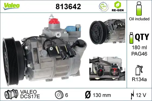 компресор за климатик VALEO 813642