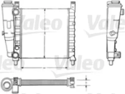 воден радиатор VALEO 816711