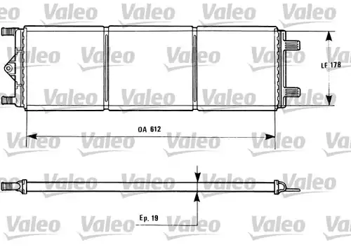 воден радиатор VALEO 816868
