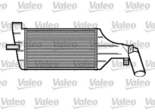 интеркулер (охладител за въздуха на турбината) VALEO 817916