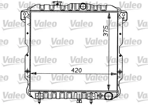 воден радиатор VALEO 819119