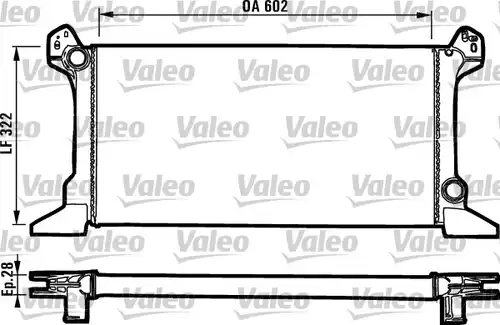 воден радиатор VALEO 819176
