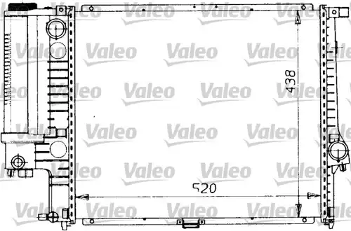 воден радиатор VALEO 819412