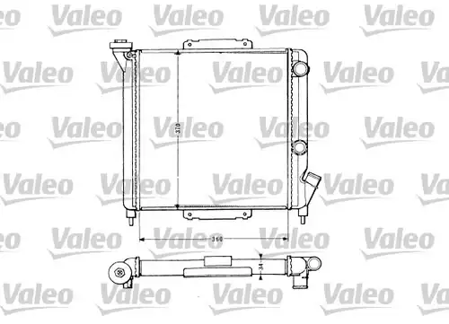 воден радиатор VALEO 883959