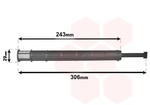 изсушител, климатизация VAN WEZEL 0900D249