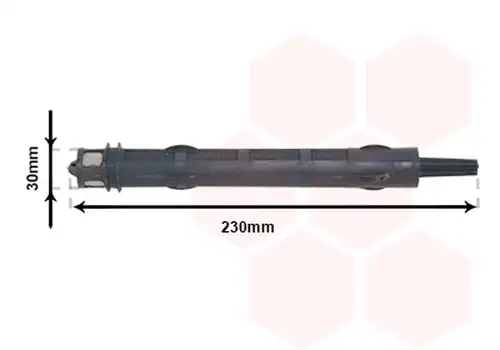 изсушител, климатизация VAN WEZEL 4300D431