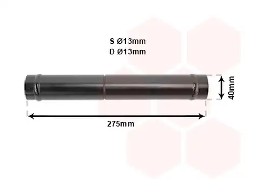 изсушител, климатизация VAN WEZEL 5800D021