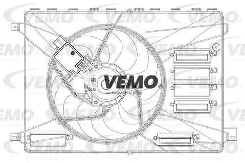 вентилатор, охлаждане на двигателя VEMO V25-01-1563