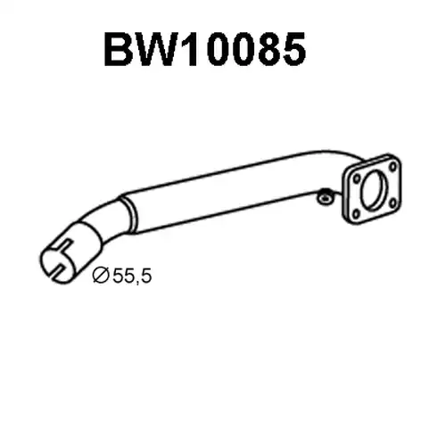 изпускателна тръба VENEPORTE BW10085