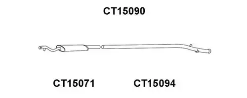 предно гърне VENEPORTE CT15090