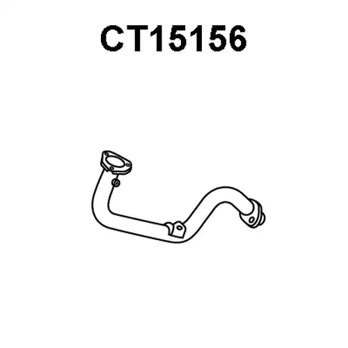 изпускателна тръба VENEPORTE CT15156