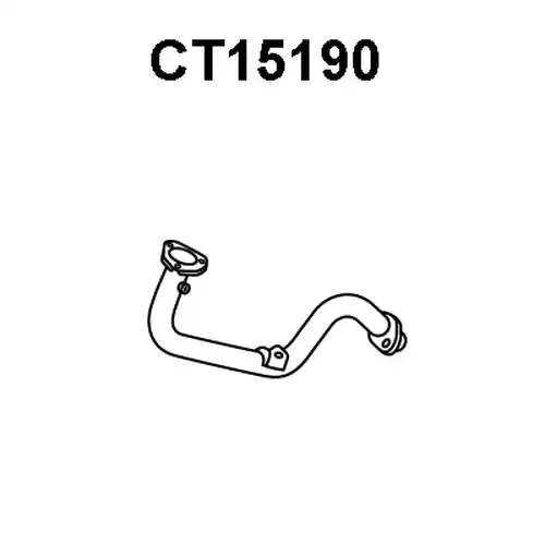 изпускателна тръба VENEPORTE CT15190