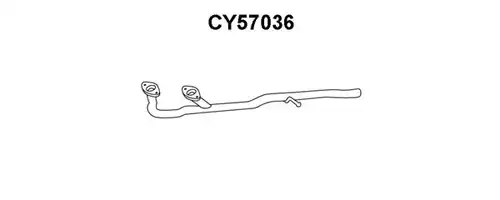 изпускателна тръба VENEPORTE CY57036