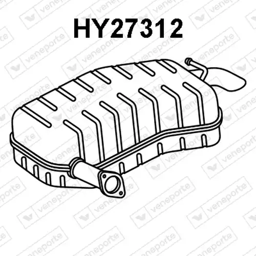 крайно гърне VENEPORTE HY27312