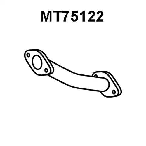 изпускателна тръба VENEPORTE MT75122
