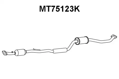 катализатор VENEPORTE MT75123K