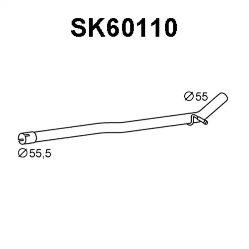 изпускателна тръба VENEPORTE SK60110