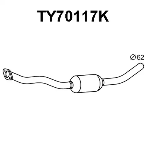 катализатор VENEPORTE TY70117K