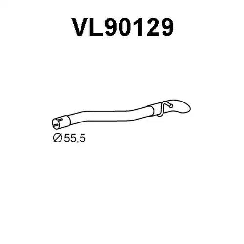 изпускателна тръба VENEPORTE VL90129