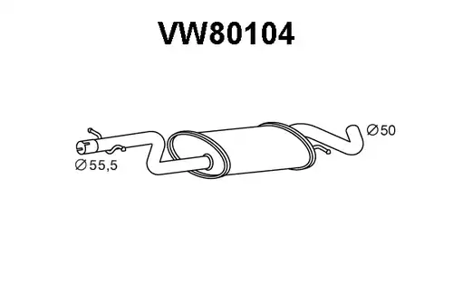 предно гърне VENEPORTE VW80104