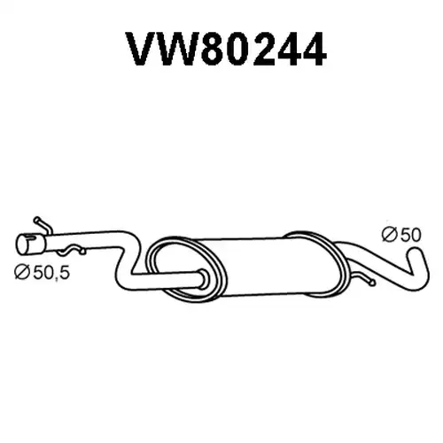 предно гърне VENEPORTE VW80244