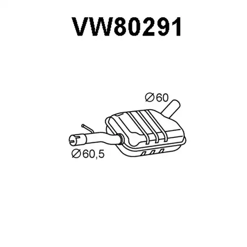 предно гърне VENEPORTE VW80291