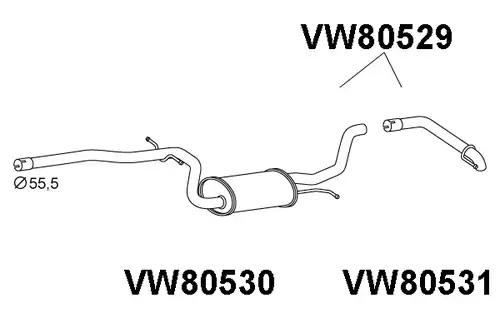 крайно гърне VENEPORTE VW80529