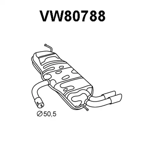 крайно гърне VENEPORTE VW80788