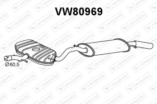 крайно гърне VENEPORTE VW80969