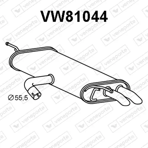 крайно гърне VENEPORTE VW81044