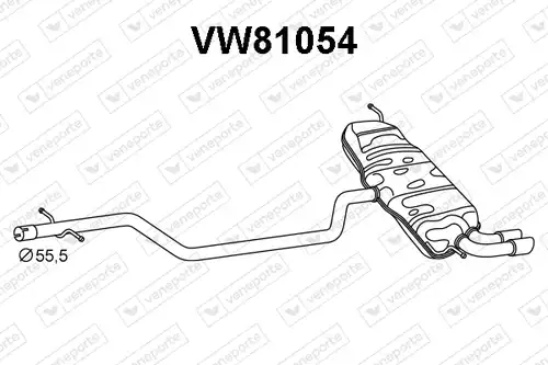 крайно гърне VENEPORTE VW81054