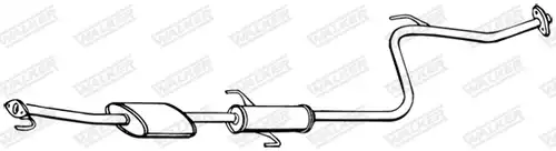 средно гърне WALKER 16716