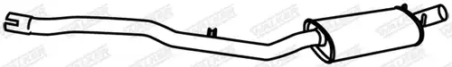 средно гърне WALKER 18980