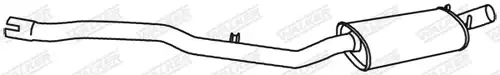 средно гърне WALKER 18984