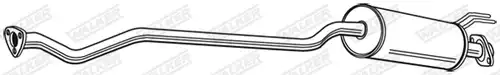 средно гърне WALKER 22986