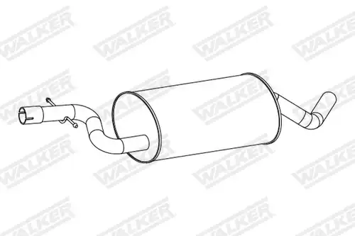 средно гърне WALKER 24345